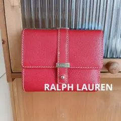 LAUREN RALPH LAUREN 二つ折り財布 レッドのサムネイル