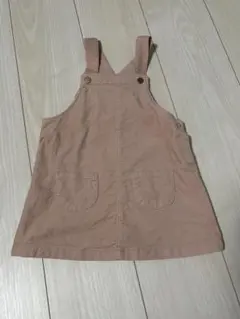 H&M コーデュロイジャンバースカート 12-18M