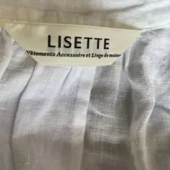 LISETTE リゼッタ リネンブラウス ホワイト　ヨンヌ　サイズ36のサムネイル