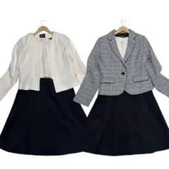 美品　13号サイズ　ママスーツ セレモニースーツ　フォーマル XL 卒業式