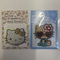 ハローキティ ジュエリーデコステッカー