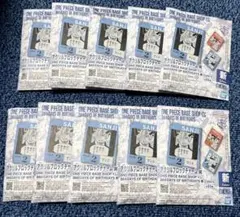 ONE PIECE BASE SHOP くじ アクリルブロックチャーム 10個