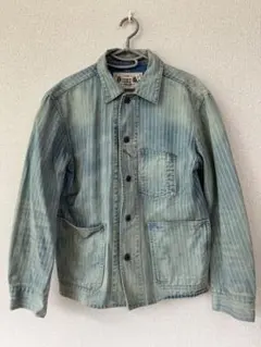 2025年最新】DOUBLE RL 柄：ストライプ/ヒッコリー カバーオールの人気