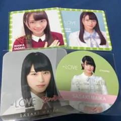 =LOVE 佐々木舞香 コースター セット