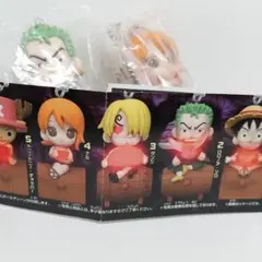ワンピース3D 麦わらライトマスコット ゾロ ナミ 2個セット
