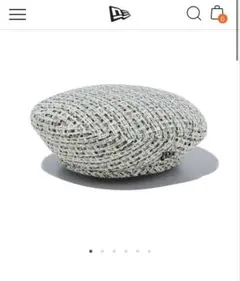 NEW ERA ベレー Beret Mix Tweedブラックホワイト