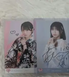 ま*た様 み*く様 =LOVE 野口衣織 生写真 2026 July 直筆サイン ま*た様 み*く様 =LOVE 野口衣織 生写真 2026 July 直筆サイン - メルカリ
