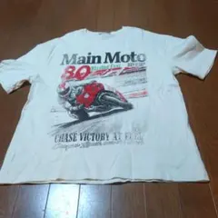 ZARA メンズ半袖Tシャツ 日本サイズM相当 クリームイエロー