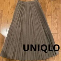 UNIQLO ユニクロ　チェックプリーツスカート　Sサイズ