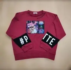 11/24までの特別値下げ★Finklate 赤 S トレーナー #POTTE