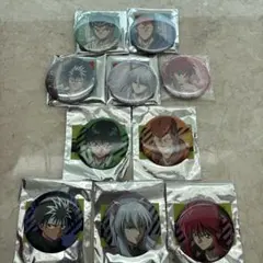 NARUTO-ナルト-疾風伝 切り絵シリーズ 和紙缶バッジ 第二弾 まとめ売り