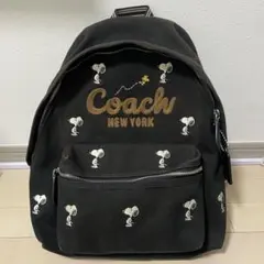 未使用級✨2way✨COACH×スヌーピー コラボ リュック＆ボディバッグ 2025年最新】COACH×PEANUTSリュックの人気アイテム - メルカリ