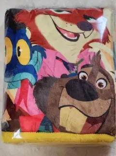 キャラクター柄ブランケット（ティモン、プンバァなど）