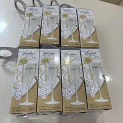 【未使用・非売品フレシネ金ラメグラス8脚セット　シャンパン・ワイングラス】