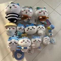 公*o様 ちいかわ ハチワレ ぬいぐるみ マスコット ガチャガチャ 1番くじ ま