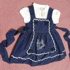 シャーリーテンプル＊ドットジャンスカ＊マザーウェイズ＊ブラウス＊セット＊リボン