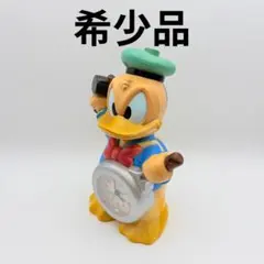 ドナルドダックとチップとデール おしゃべり目覚まし時計 レトロ