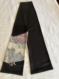 着物リメイクストール黒系