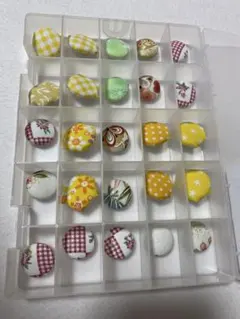 布製ボタン 25個セット