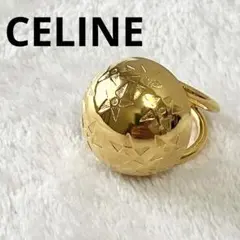 CELINE セリーヌ スカーフリング スターボール 星 スター ゴールド CELINE セリーヌ スカーフリング スターボール 星 スター ゴールド