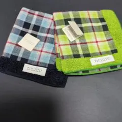 MACKINTOSH PHILOSOPHY チェック柄タオルハンカチ２枚セット