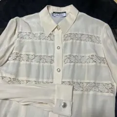 VALENTINO アイボリー レースシャツのサムネイル