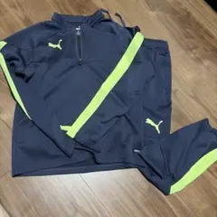 PUMA トレーニングウェア ネイビー 150 上下セット