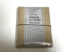 成田空港限定 トラベラーズノート　トラベラーズファクトリー　パスポートサイズ