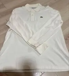 LACOSTE クラシックフィット ポロシャツ US M ホワイト