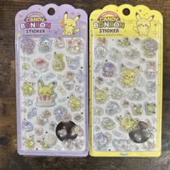 韓国　ポケモン　ボンボンドロップシール 2枚セット