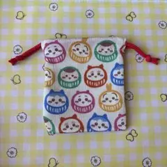 ちいかわ　もぐもぐ本舗　トレーディングちりめん風ミニ巾着