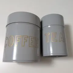 Today's Special キャニスター 2個セット COFFEE TEAのサムネイル