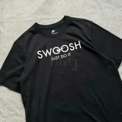 S NIKE JUST DO IT Tシャツ SWOOSH ブラック