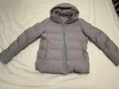UNIQLO シームレスダウンパーカー グレー Lのサムネイル