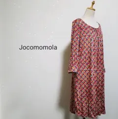 Jocomomola ホコモモラ タック入りカットソーワンピース