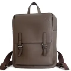 LOEWE ロエベ ミリタリー レザー バックパック/リュック モカのサムネイル