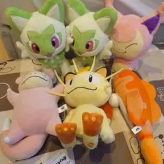 ポケモン ぬいぐるみ 5種6体セット