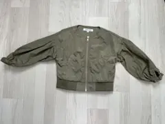 GLOBAL WORK キッズ　カーキブルゾン