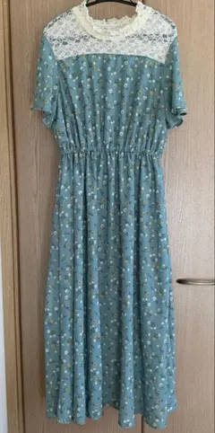 ハニーズ、COLZA 花柄 半袖 ロングワンピース