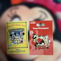 ディズニー ピンバッジ 2点セットのサムネイル