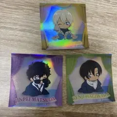 コナン ちぢませ隊ステッカーコレクション2 萩原研二、松田陣平、安室透