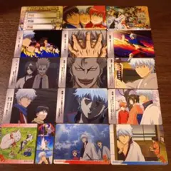 銀魂 クリアコレクション 銀時 ノーマル 15枚セット ⑤