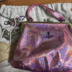 ヴィヴィアンウエストウッド ハンドバッグ がま口バッグ