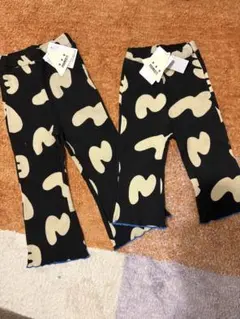 マーキーズ　ソウガラワッフルパイピングフレアーパンツ　80㎝　100㎝