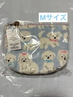 フェイラー モフモフワンチャン 舟型ポーチと タオルハンカチ