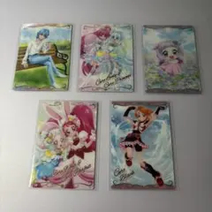 プリキュアウエハースカードまとめ売り（キュアブラックのみ傷あり）