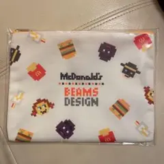 McDonald's BEAMS DESIGN ポーチ　マクドナルド　マック　白