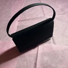 (フォーマル)(冠婚葬祭)ブラックハンドバッグ
