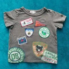 DOUBLE.B ワッペンTシャツ 100cmのサムネイル
