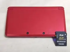 Nintendo 任天堂 3DS 本体 フレアレッド